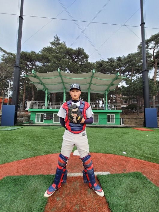 강릉고 포수 이성오. /최동원기념사업회 제공