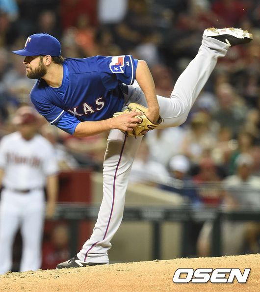 텍사스 레인저스 시절 닉 마르티네스 /OSEN DB