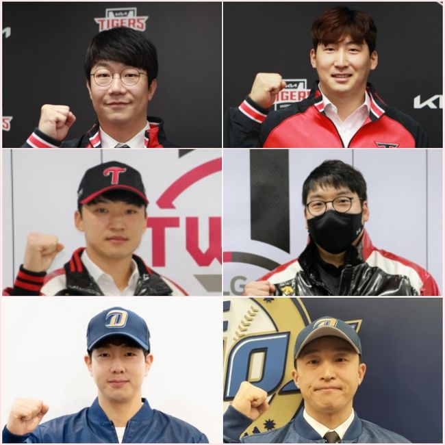 KIA 양현종-나성범(위), LG 박해민-김현수(가운데), NC 박건우-손아섭(아래)./각 구단 제공
