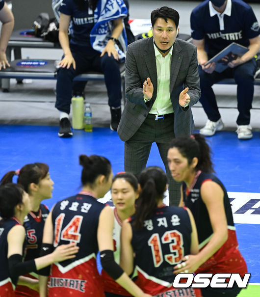 현대건설 강성형 감독. /OSEN DB