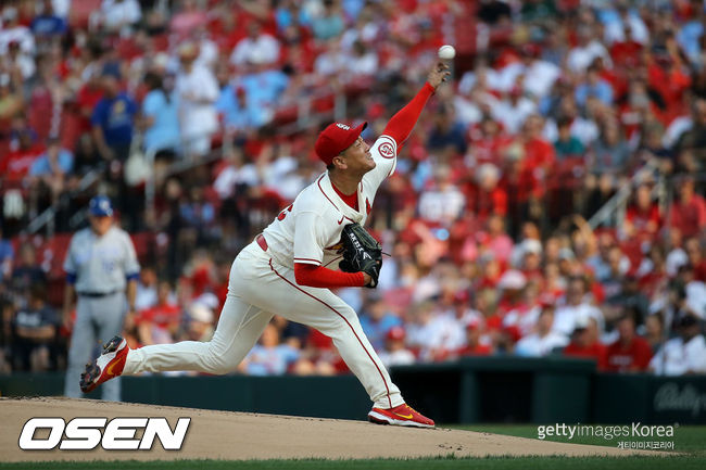 [사진] 세인트루이스 카디널스 시절의 김광현. ⓒGettyimages(무단전재 및 재배포 금지)