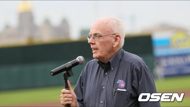 [사진] 구단 매각 수익 전부를 직원들에게 나눠중 마이클 가트너 전 아이오아 컵스 구단주. <아이오와 컵스 홈페이지 캡처>