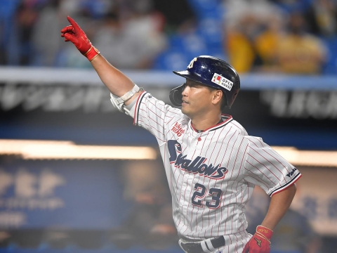 아오키 노리치카. / 야쿠르트 구단 홈페이지