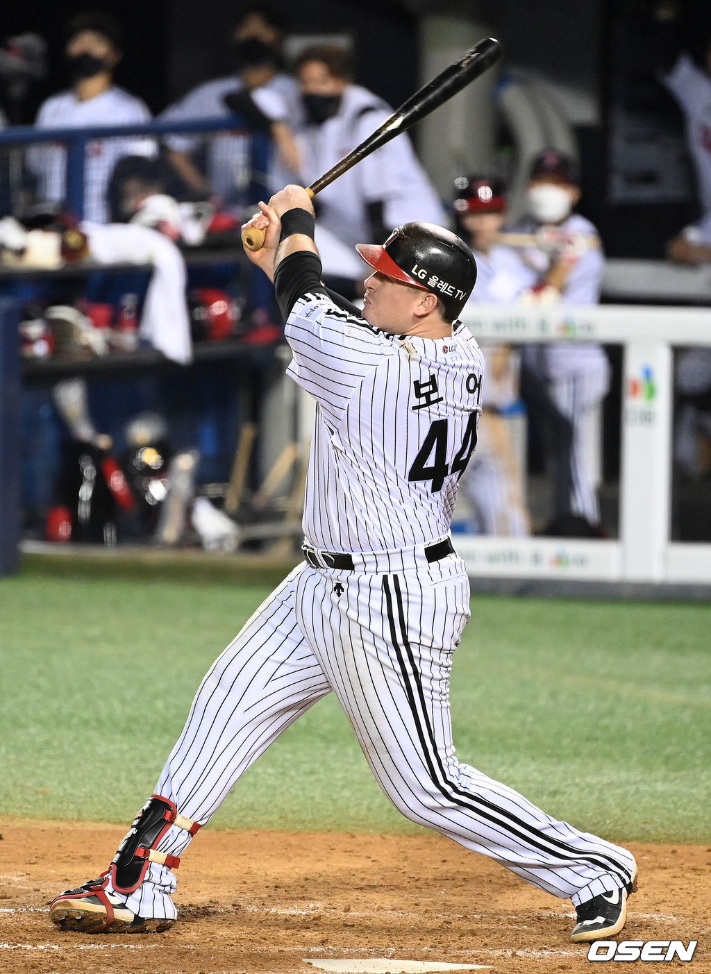 LG 트윈스 시절 저스틴 보어. /OSEN DB