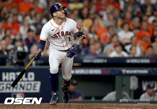 [사진] FA 내야수 카를로스 코레아. ⓒGettyimages(무단전재 및 재배포 금지)