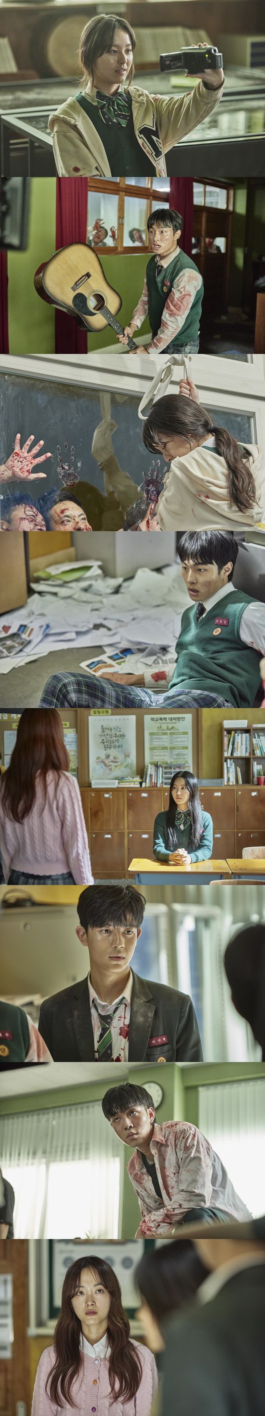 All of us are Dead Park Ji-hu as Nam On-jo in All of us are Dead Cr. Yang Hae-sung/Netflix © 2021