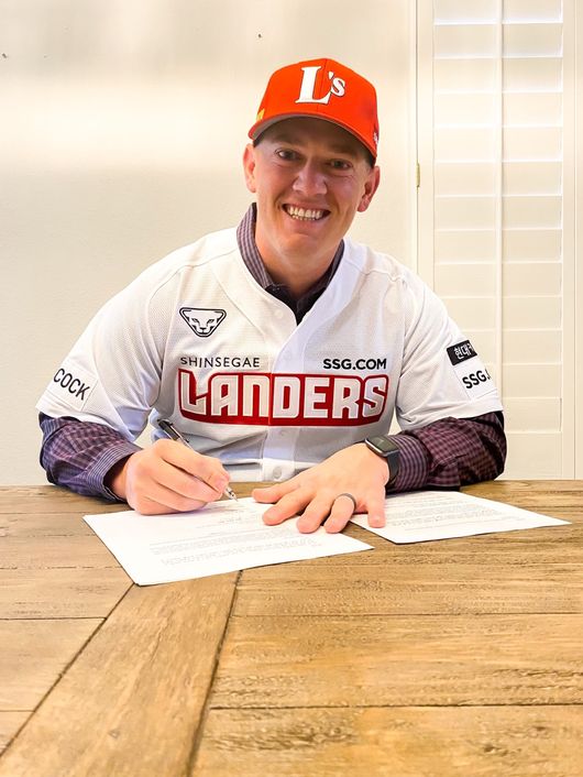 SSG 랜더스 새 외국인 타자 케빈 크론. / SSG 제공