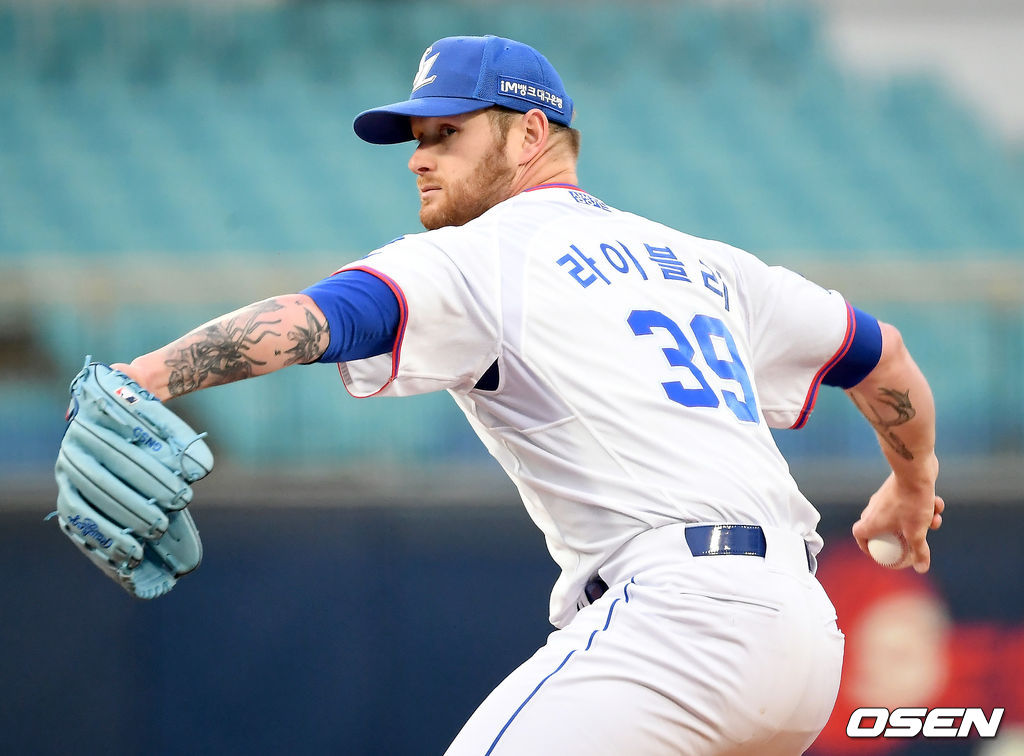 삼성 라이온즈 벤 라이블리. /OSEN DB