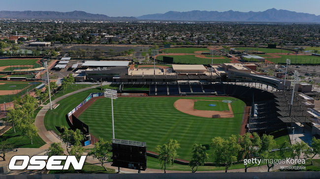 [사진] 시범경기가 열리는 구장. ⓒGettyimages(무단전재 및 재배포 금지)