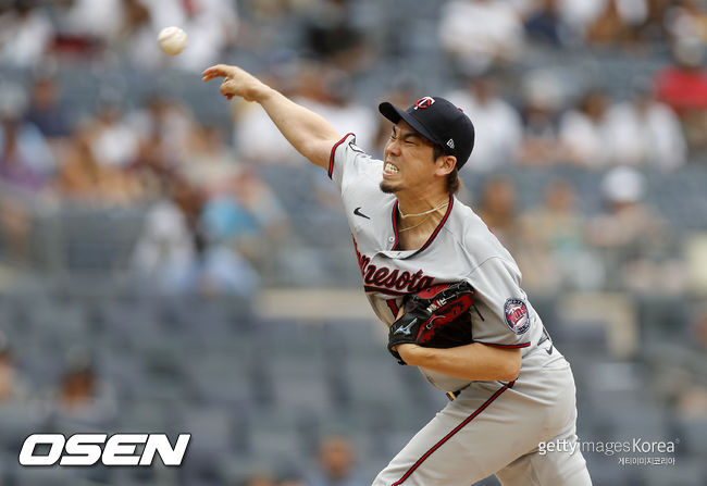 [사진] 미네소타 트윈스 마에다 겐타. ⓒGettyimages(무단전재 및 재배포 금지)