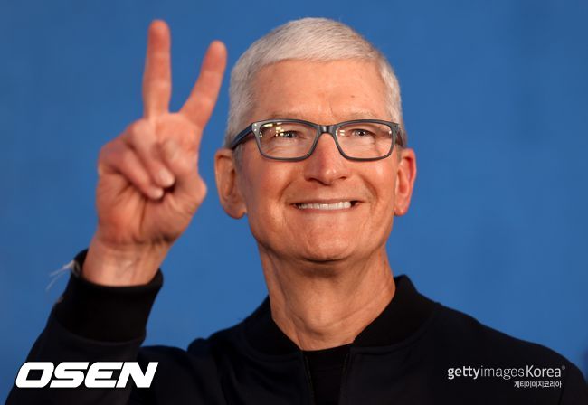[사진] 애플 팀 쿡 CEO. /ⓒGettyimages(무단전재 및 재배포 금지)