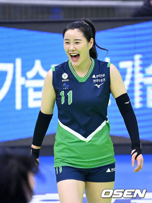 현대건설 김주하 / OSEN DB