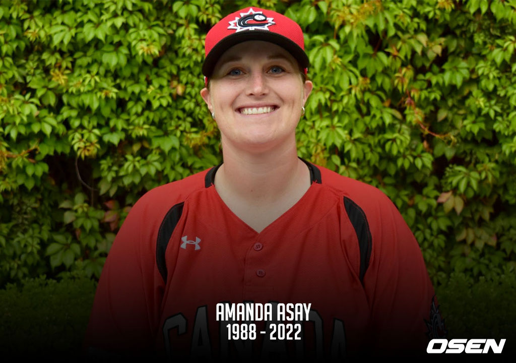 [사진] 어맨다 아사이 <베이스볼 캐나다 홈페이지 캡처>