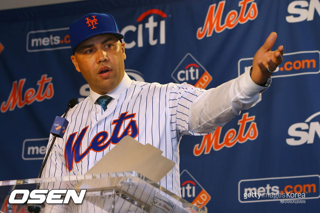 [사진] 카를로스 벨트란 ⓒGettyimages(무단전재 및 재배포 금지)