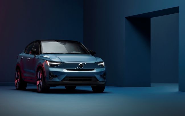 볼보자동차의 순수 전기차 C40. 