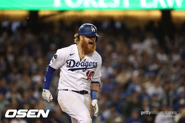 [사진] 다저스 내야수 저스틴 터너. ⓒGettyimages(무단전재 및 재배포 금지)