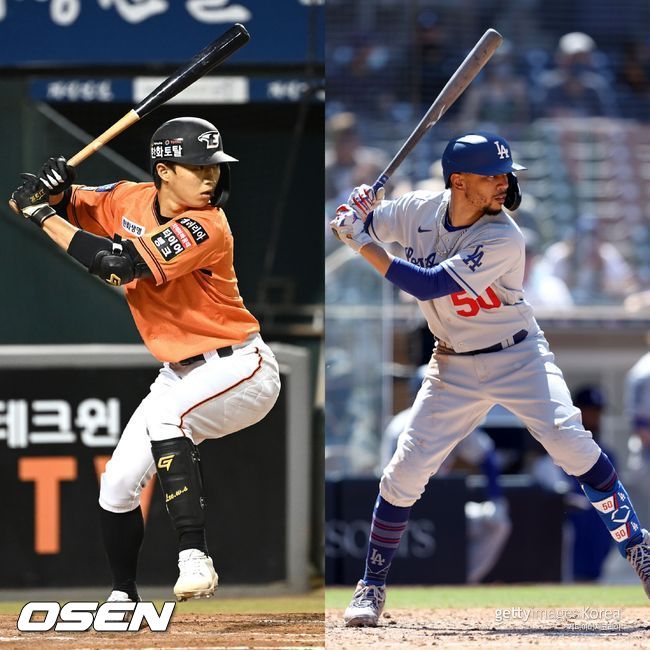 [사진] 이원석, 무키 베츠 ⓒGettyimages(무단전재 및 재배포 금지)