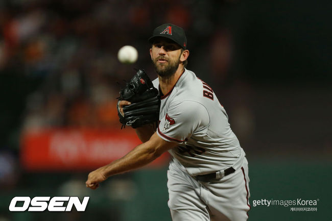 [사진] 매디슨 범가너 ⓒGettyimages(무단전재 및 재배포 금지)