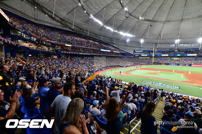 [사진] 트로피카나 필드. ⓒGettyimages(무단전재 및 재배포 금지)