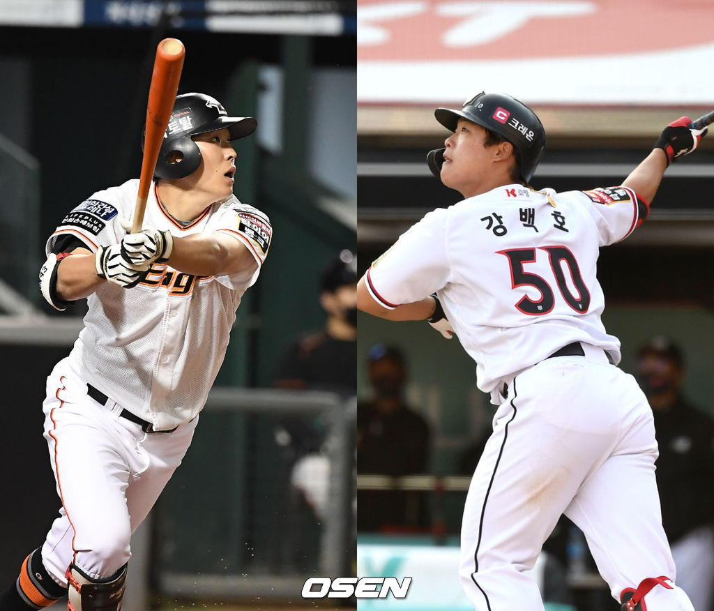 정은원-강백호 /OSEN DB