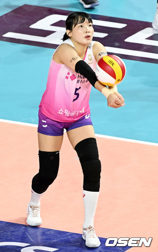 흥국생명 리베로 김해란 / OSEN DB