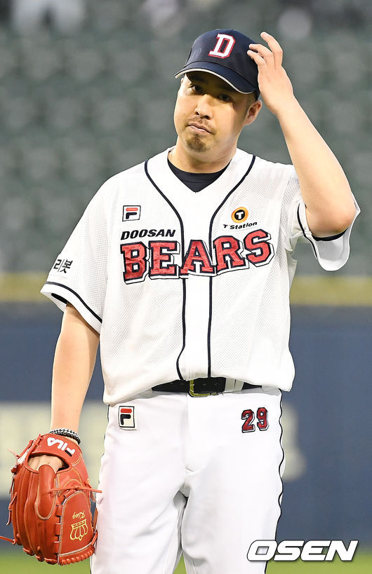 은퇴를 선언한 유희관 / OSEN DB