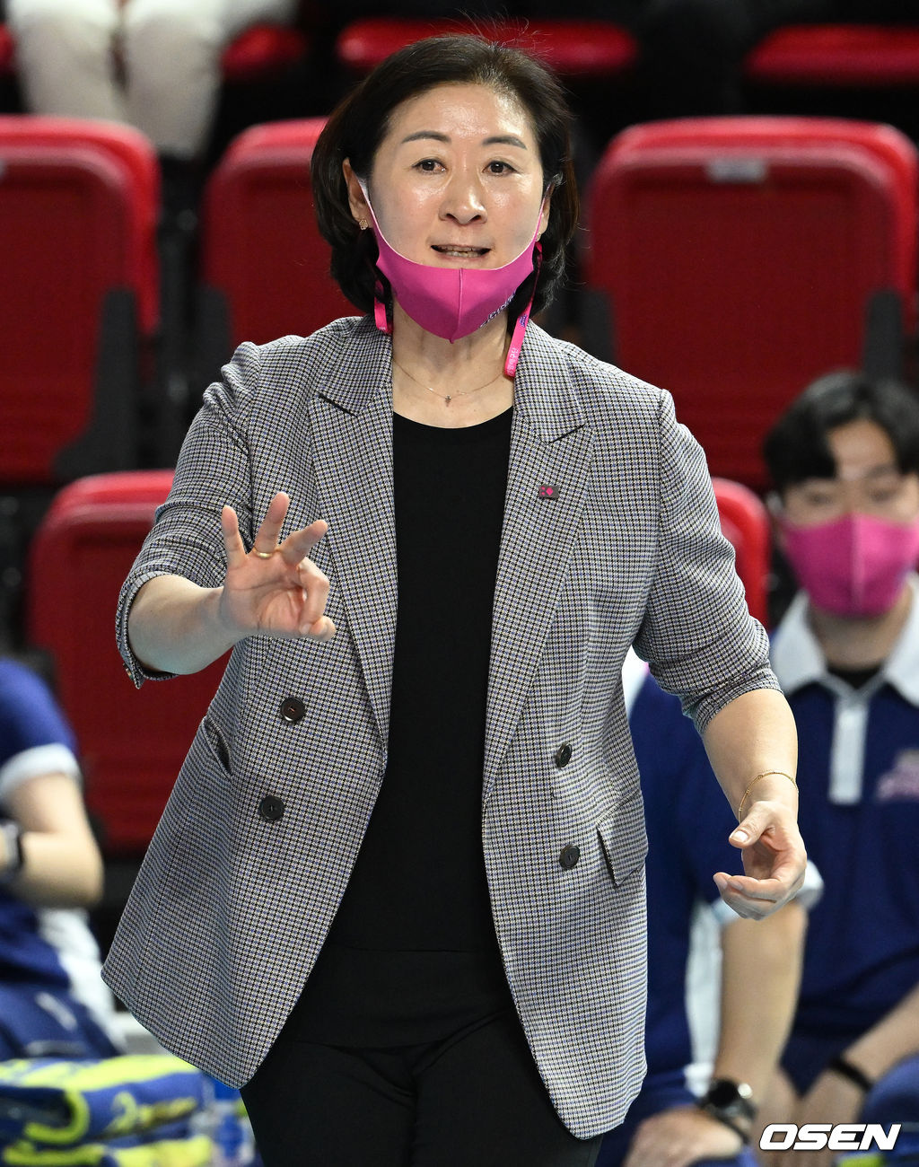 흥국생명 박미희 감독. /OSEN DB