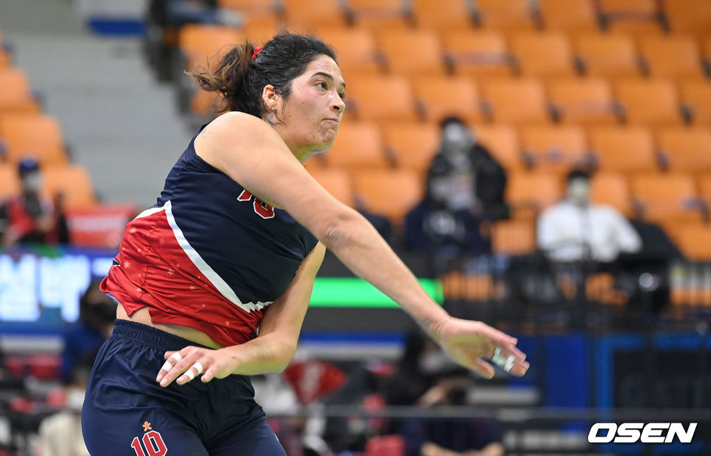 현대건설 야스민. /OSEN DB