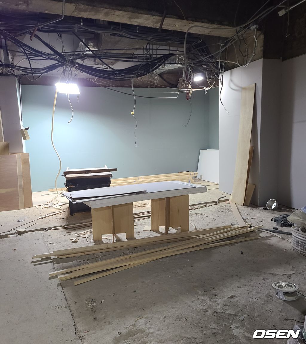 3루 원정라커룸 공사가 한창인 잠실구장 / backlight@osen.co.kr