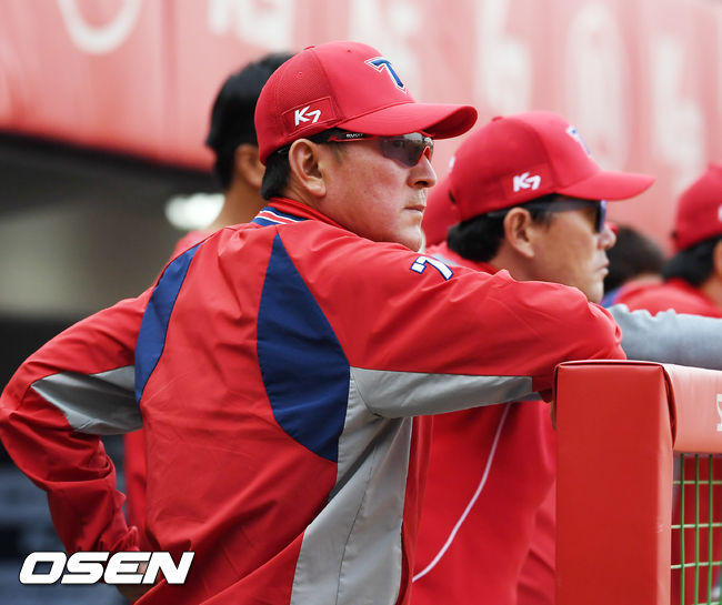 김기태 KIA 타이거즈 전 감독.