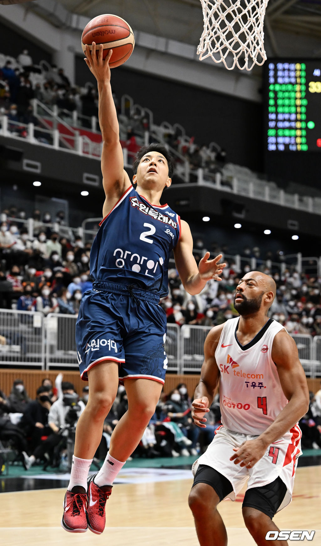 2쿼터 KT 허훈이 속공에 성공하고 있다. 2022.01.19 / rumi@osen.co.kr