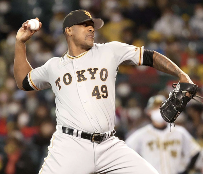 티아고 비에이라 /요미우리 자이언츠 홈페이지