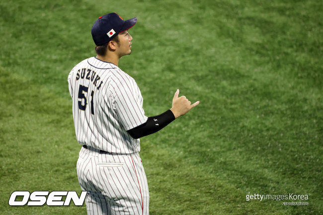 [사진] 일본 강타자 스즈키 세이야. ⓒGettyimages(무단전재 및 재배포 금지)