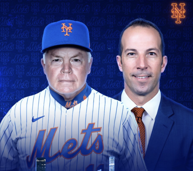 벅 쇼월터 감독, 빌리 에플러 단장 /뉴욕 메츠 SNS