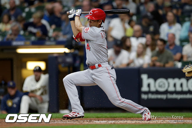 [사진] 신시내티 레즈 아키야마 쇼고. ⓒGettyimages(무단전재 및 재배포 금지)