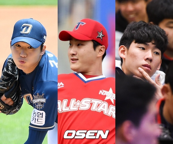 구창모-하준영-정구범 /OSEN DB