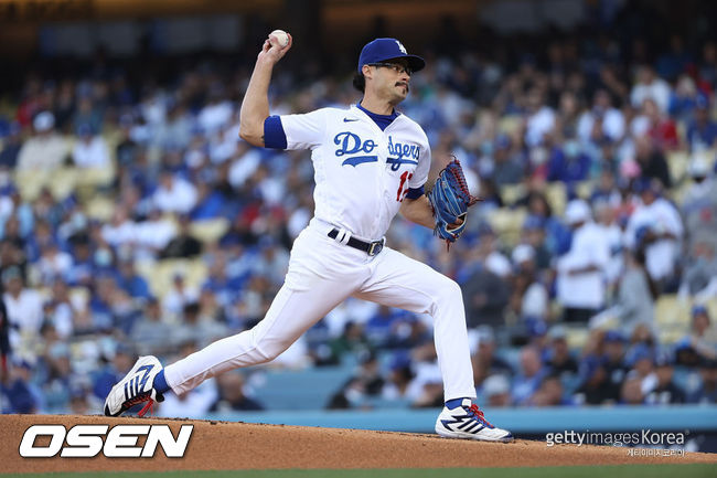 [사진] LA 다저스에서 활약했던 투수 조 켈리. ⓒGettyimages(무단전재 및 재배포 금지)
