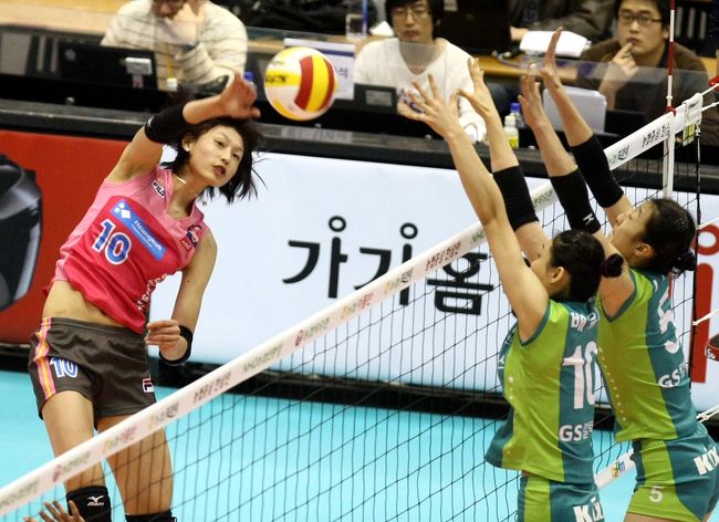 흥국생명 시절 김연경 / KOVO 제공