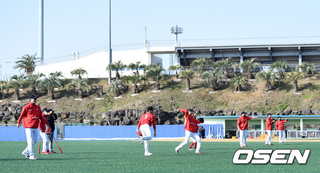 SSG가 2년 연속 스프링캠프를 차린 제주도 서귀포시 강창학야구장 /OSEN DB