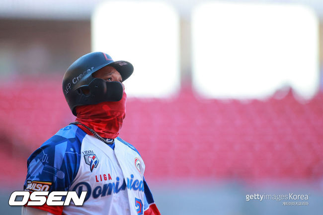 [사진] 작년 도미니카 공화국 리그에서 뛰던 로빈슨 카노. ⓒGettyimages(무단전재 및 재배포 금지)