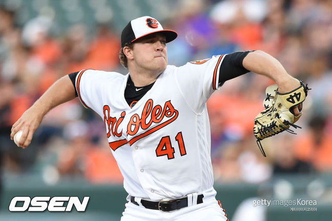 [사진] 볼티모어 시절이 데이비드 헤스. ⓒGettyimages(무단전재 및 재배포 금지)