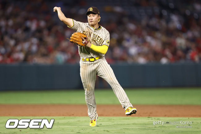 [사진] 샌디에이고 파드리스 김하성. ⓒGettyimages(무단전재 및 재배포 금지)