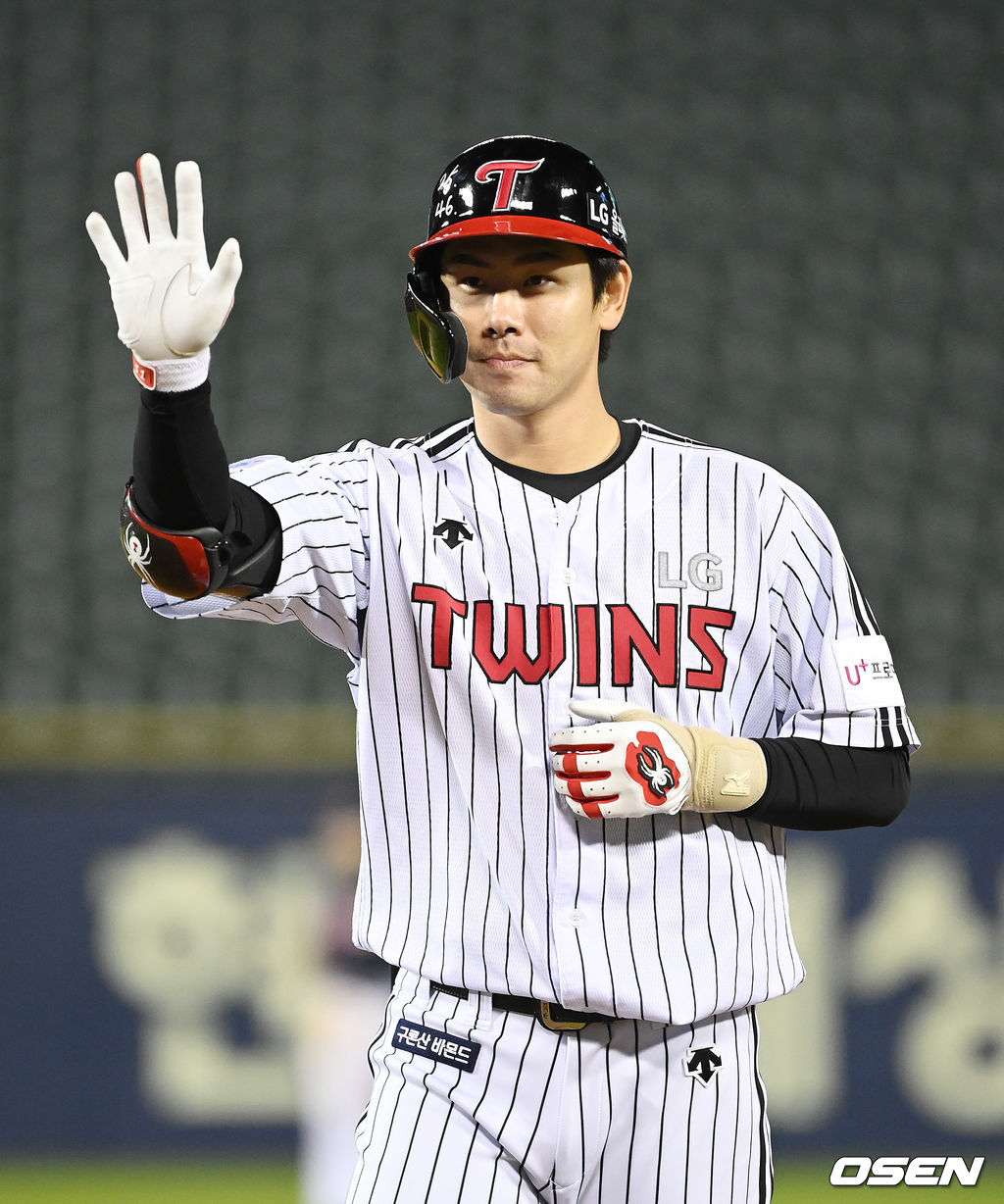 LG 트윈스 홍창기. /OSEN DB