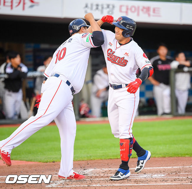 롯데 이대호-전준우 /OSEN DB