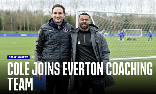 [사진] 에버튼 공식 홈페이지