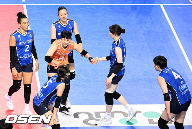 IBK기업은행 선수들. / OSEN DB