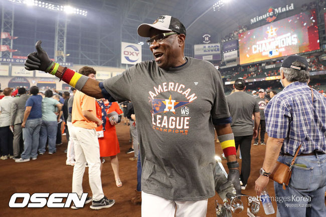 [사진] 휴스턴 애스트로스의 더스티 베이커 감독.ⓒGettyimages(무단전재 및 재배포 금지)