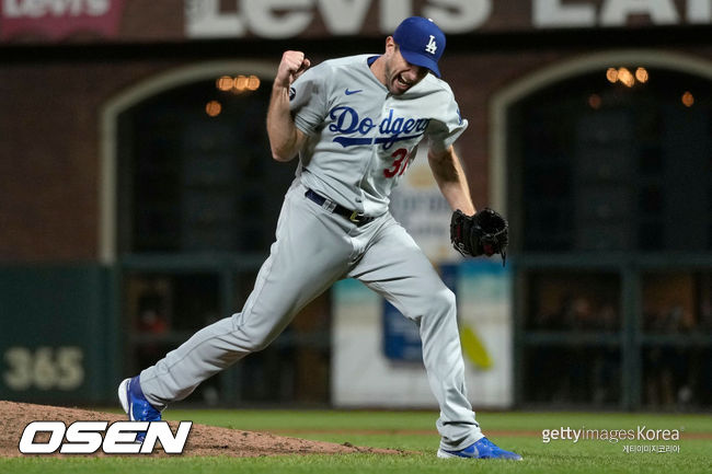 [사진] 지난해 LA 다저스에서 뛰었던 메이저리그 베테랑 투수 맥스 슈어저. ⓒGettyimages(무단전재 및 재배포 금지)