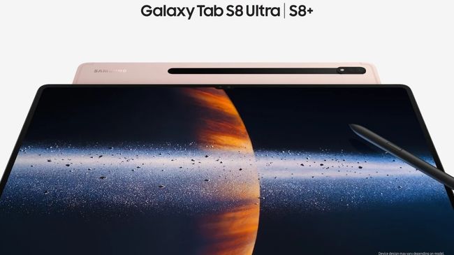 IT 팁스터 에반 블래스가 유출한 '갤럭시탭 S8' 시리즈 이미지.