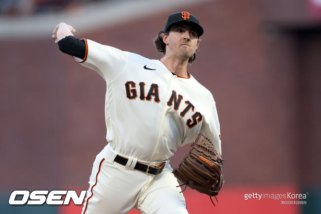 [사진] 샌프란시스코 시절 케빈 가우스먼. ⓒGettyimages(무단전재 및 재배포 금지)